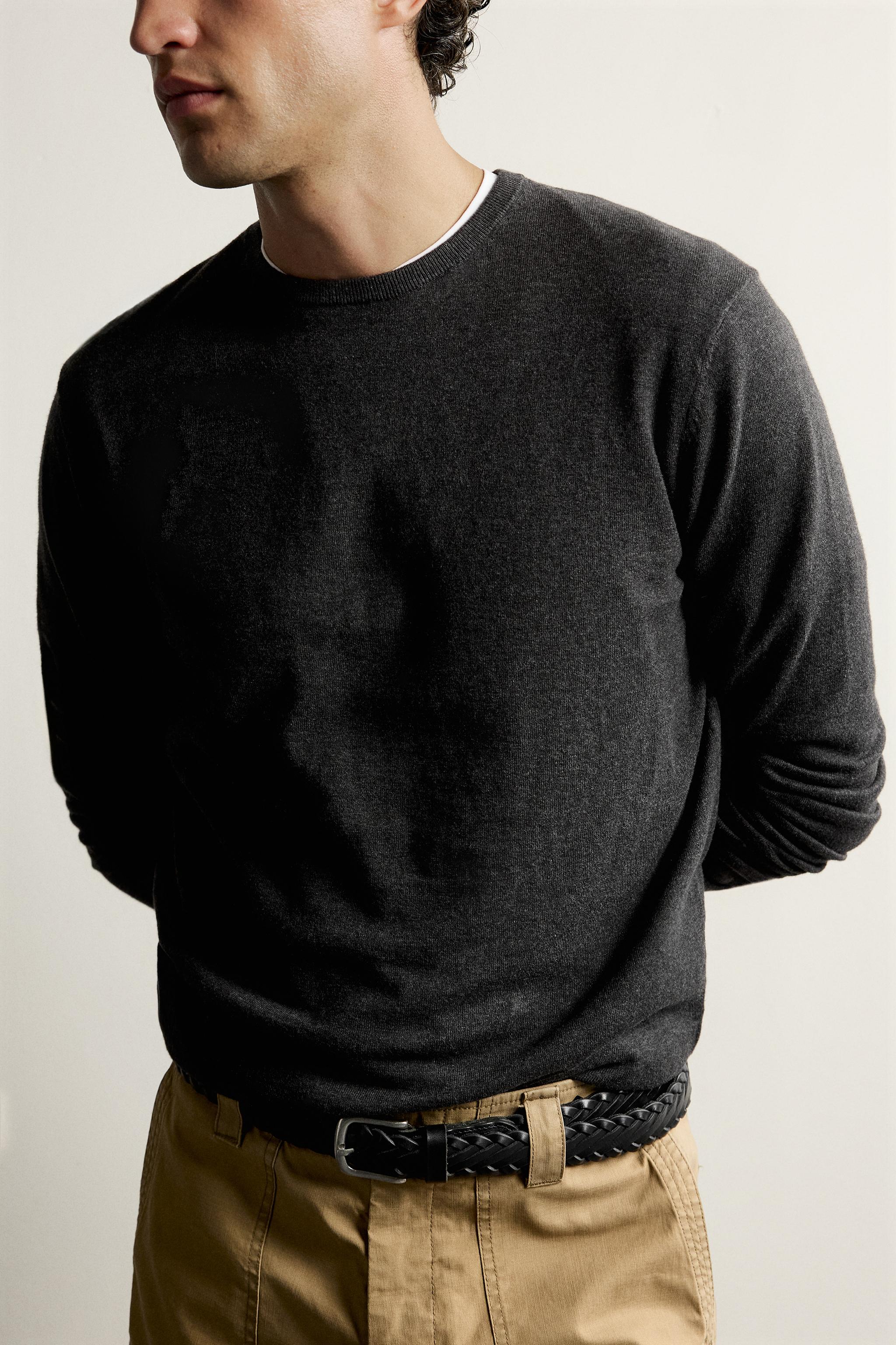 PULL REGULAR FIT COTON - CACHEMIRE